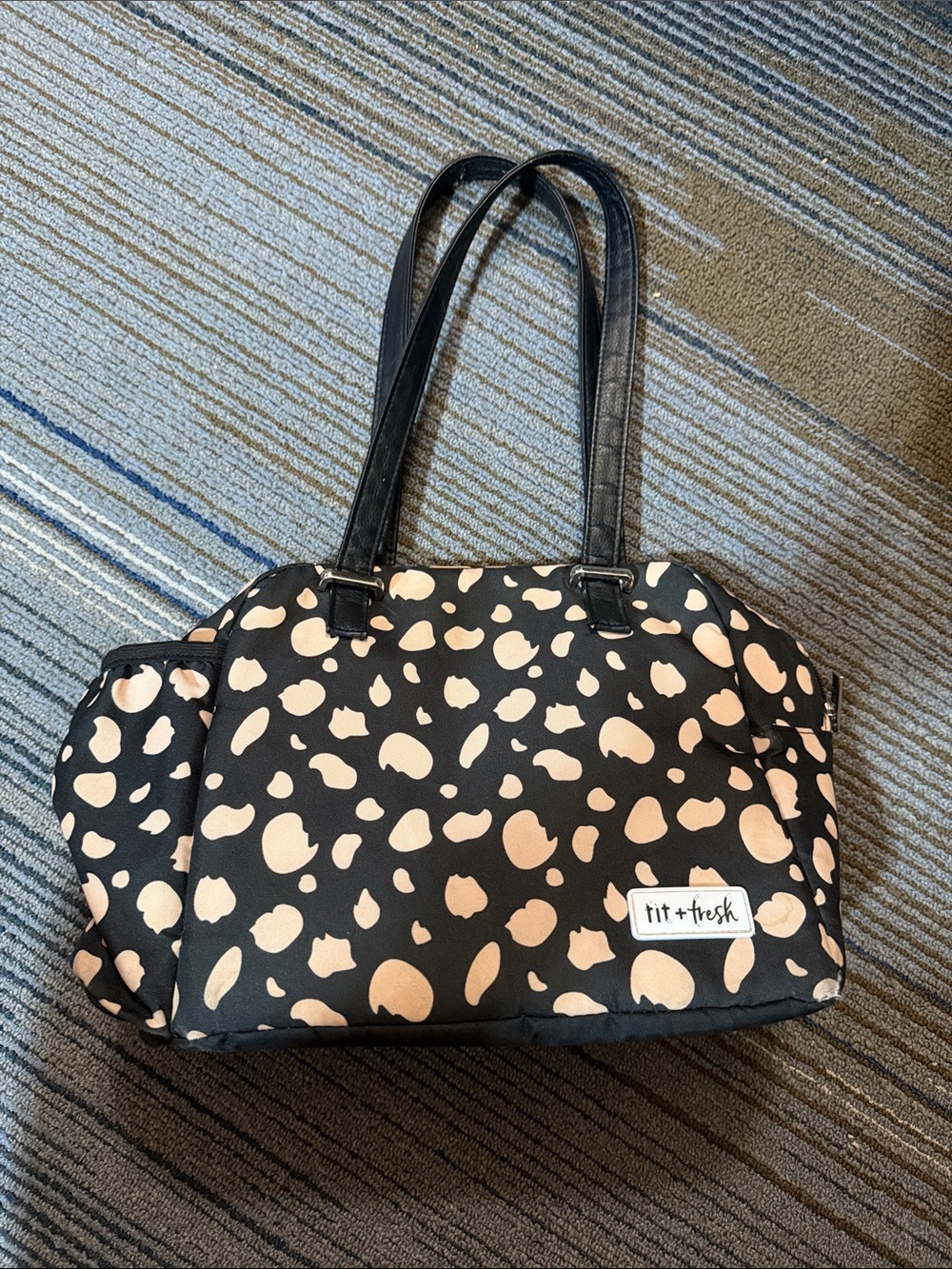 Fit and Fresh Leopard Lunch Bag